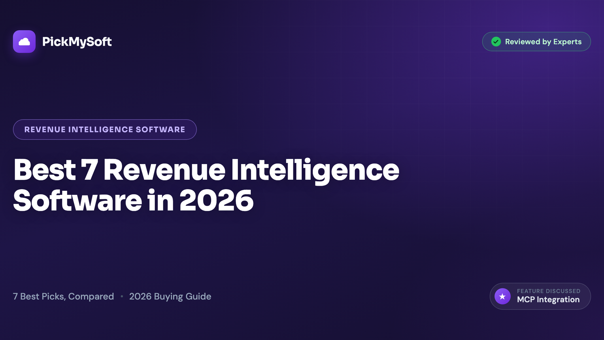 Best 7 Revenue Intelligence Software in 2026