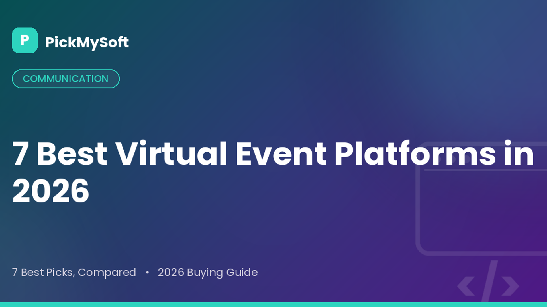 Best Virtual Event Platforms