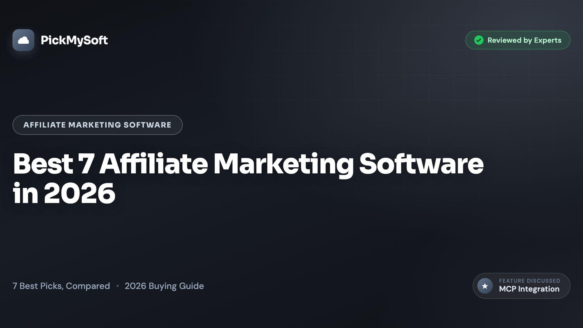 Best 7 Affiliate Marketing Software in 2026