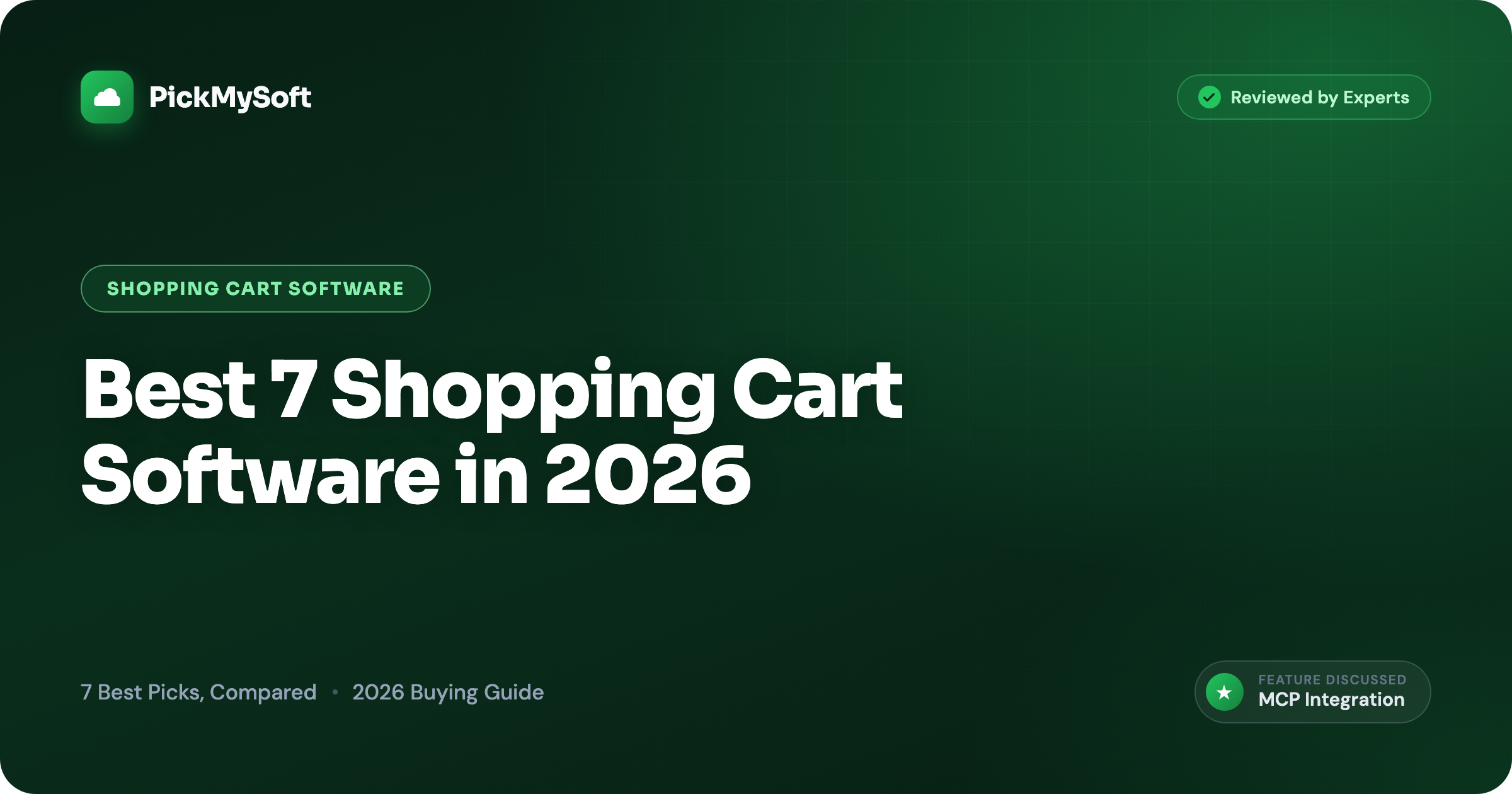 Best 7 Shopping Cart Software in 2026