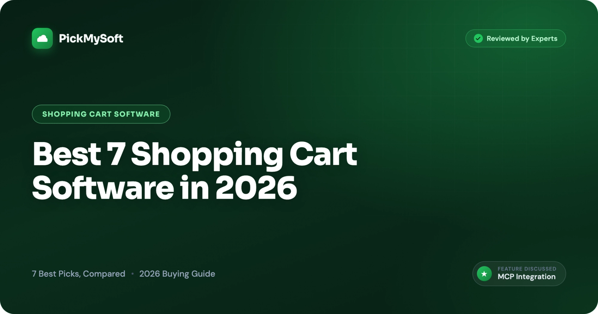 Best 7 Shopping Cart Software in 2026