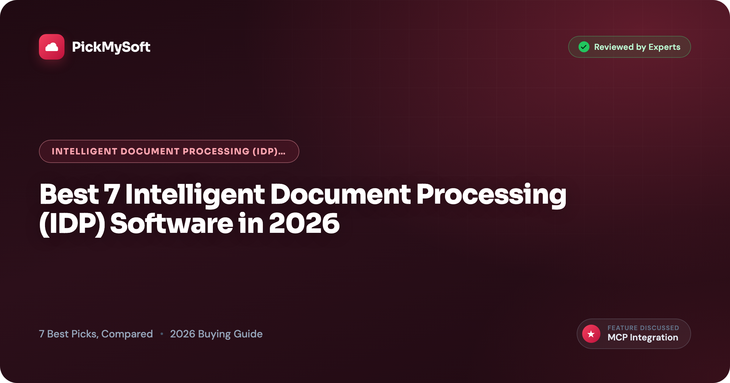 Best 7 Intelligent Document Processing (IDP) Software in 2026