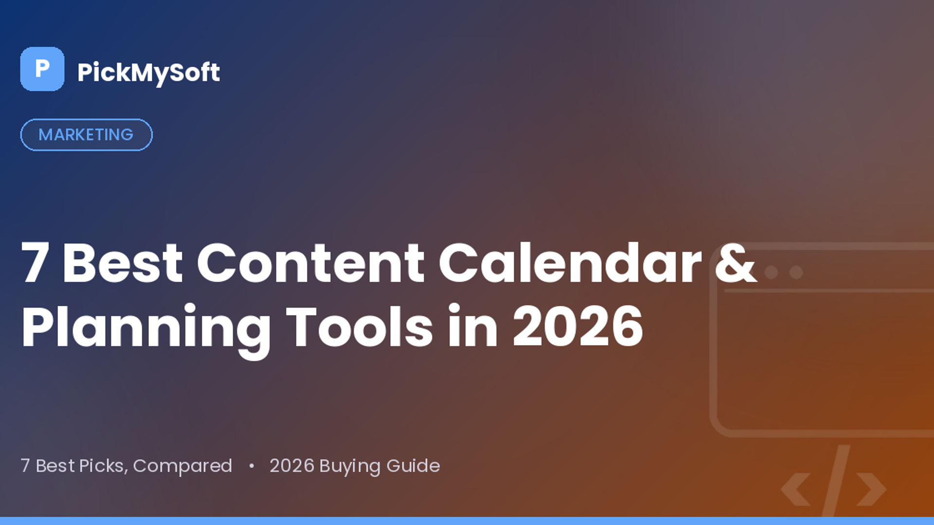 Best Content Calendar & Planning Tools