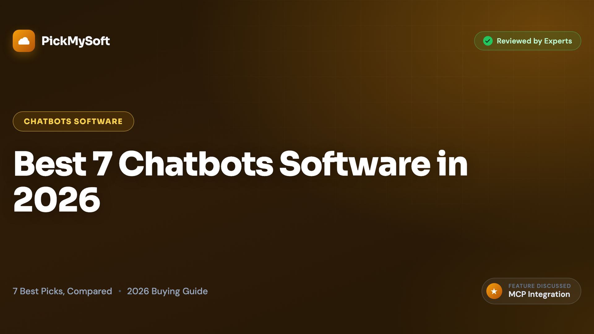 Best 7 Chatbots Software in 2026