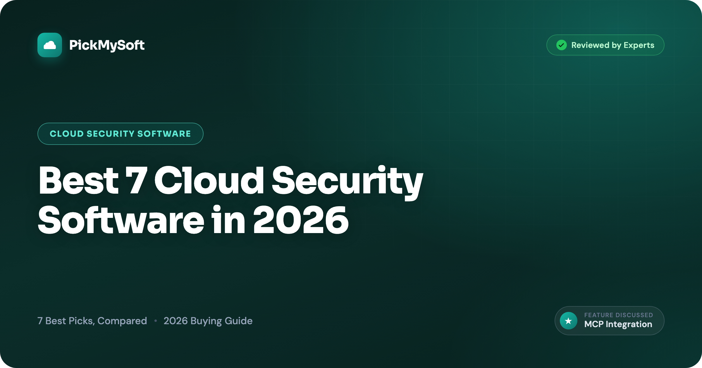Best 7 Cloud Security Software in 2026
