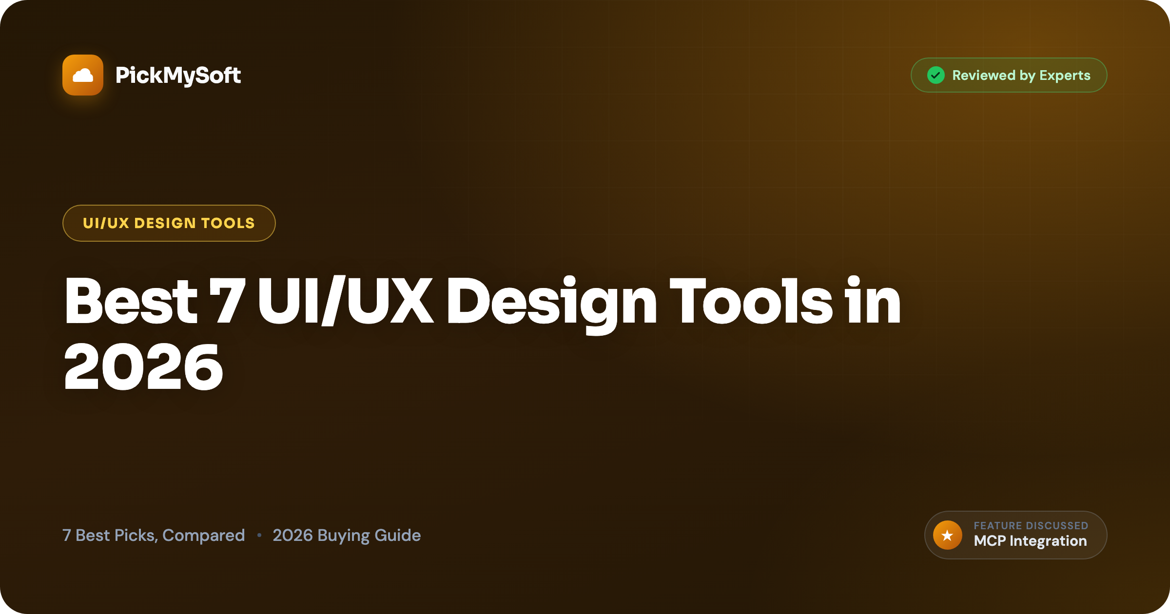 Best 7 UI/UX Design Tools in 2026