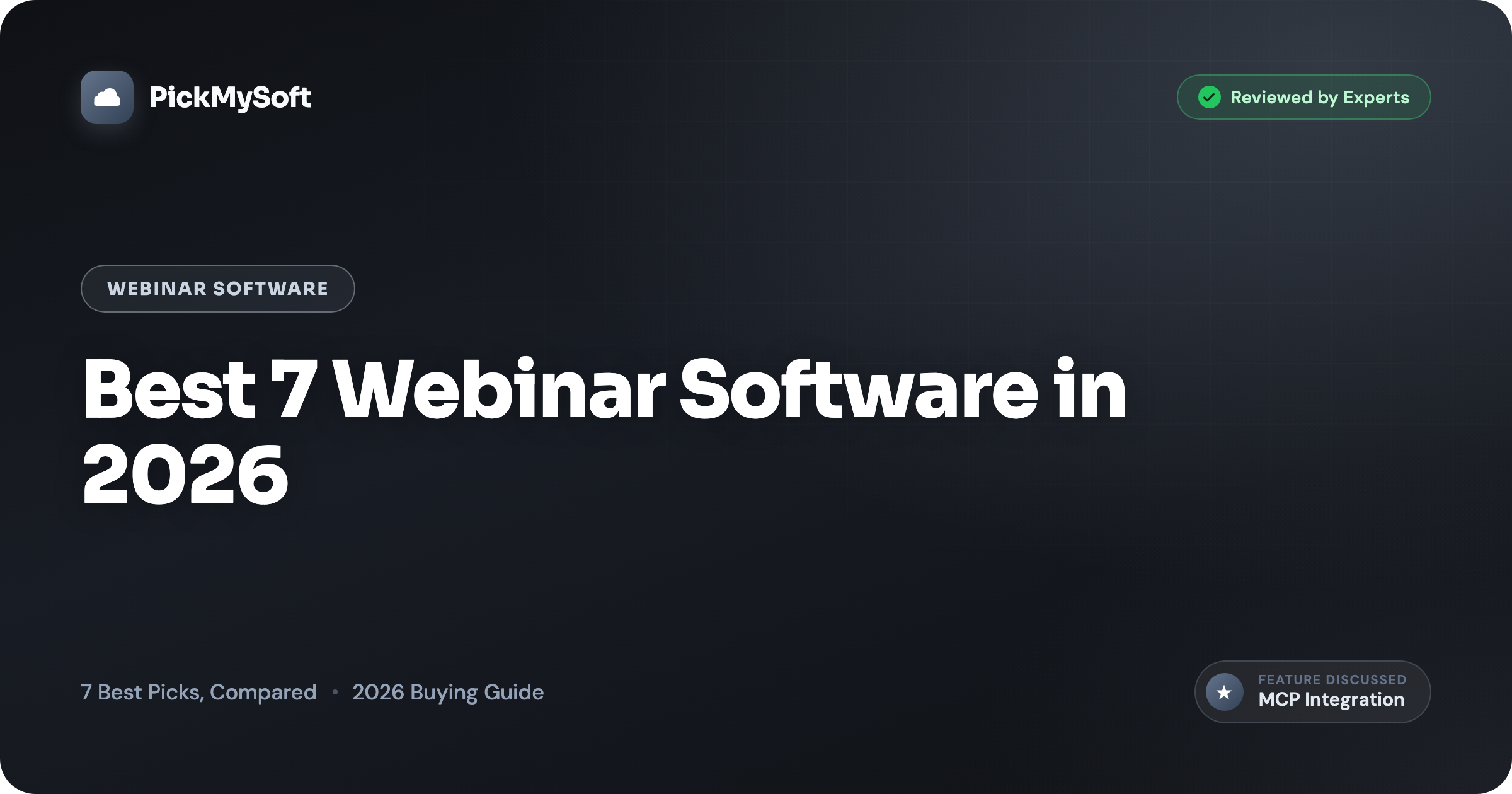 Best 7 Webinar Software in 2026