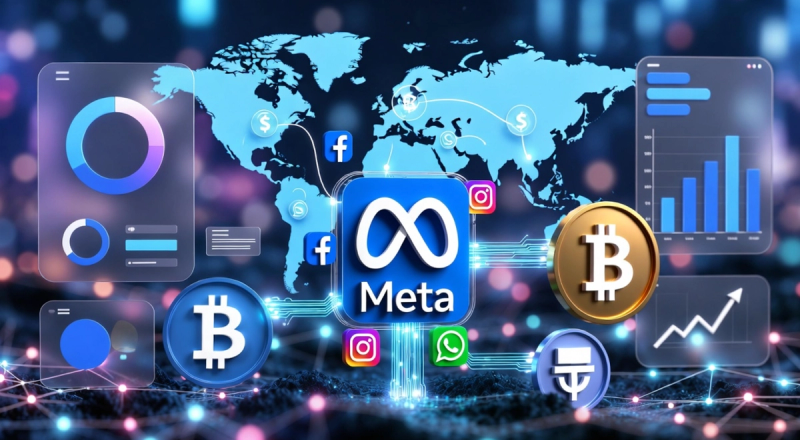 Meta整合穩定幣支付進軍社群媒體