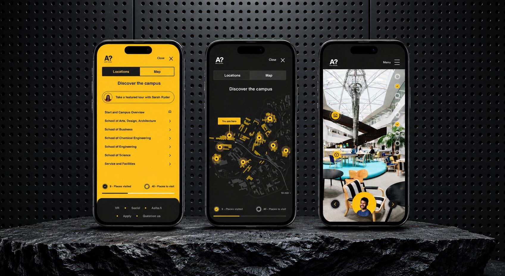 Aalto University's Virtual Tour project preview