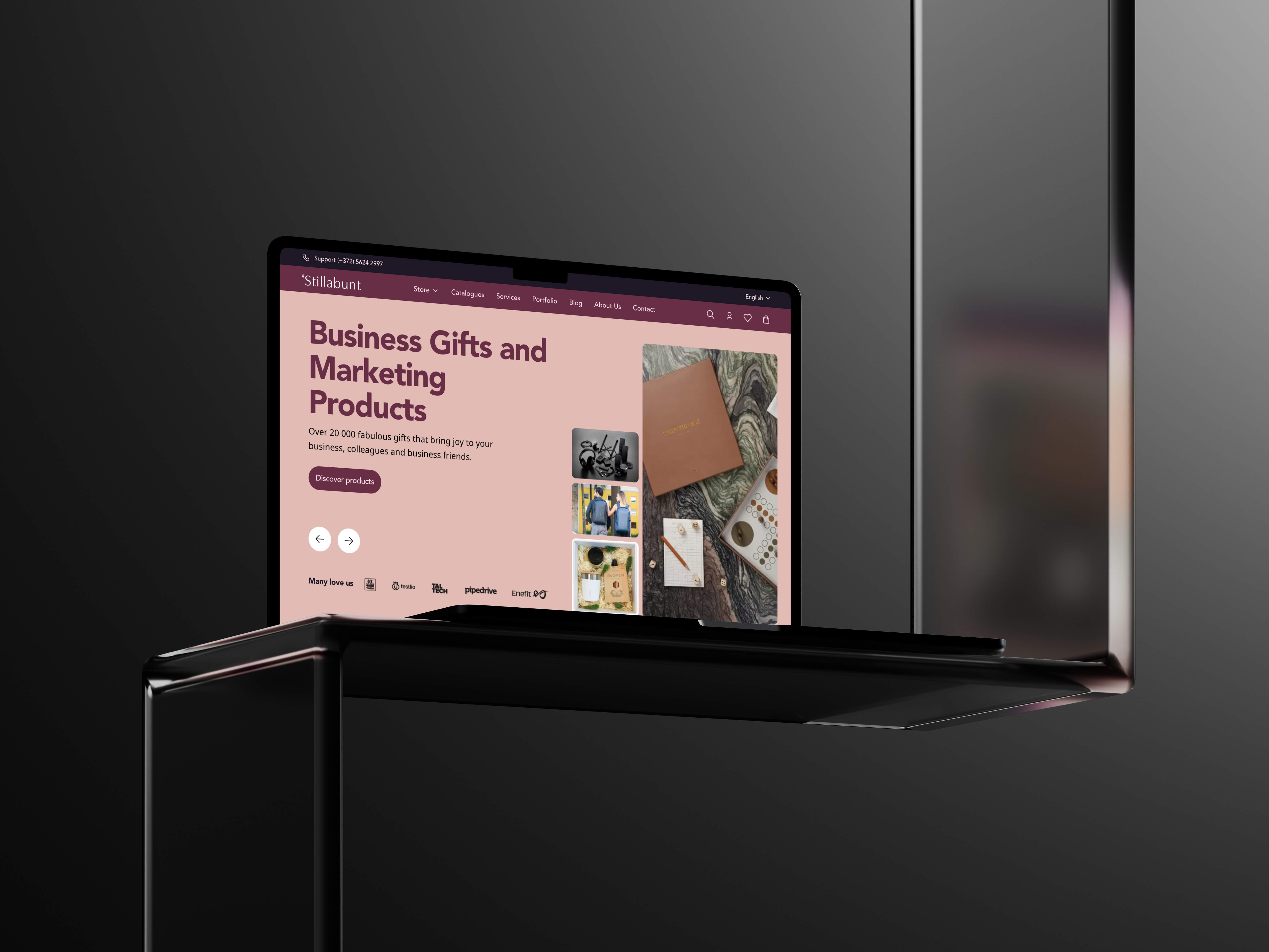 Stillabunt's B2B platform and integrations project preview