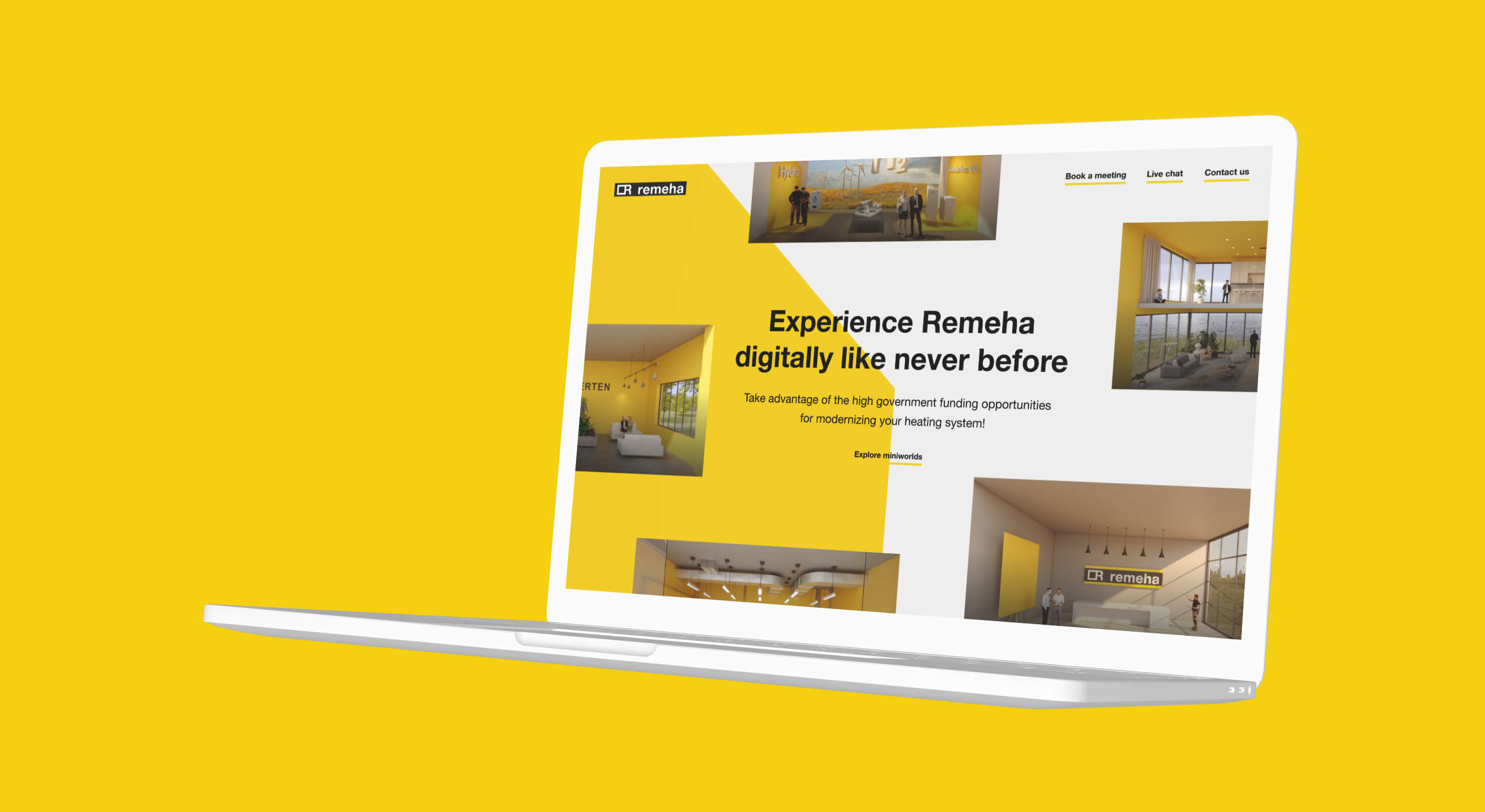 Jack Morton & Remeha - The virtual world experience project preview
