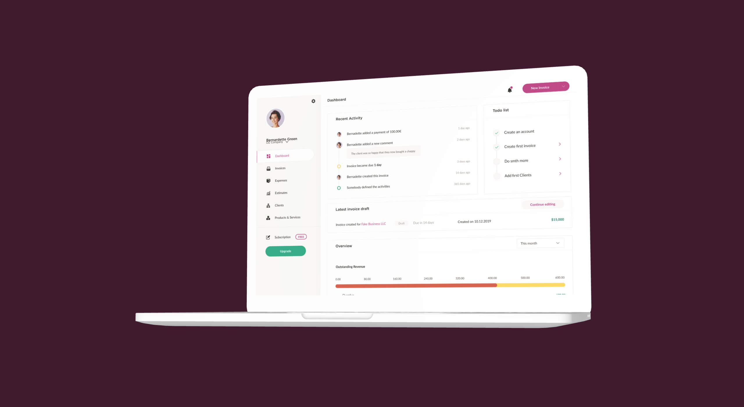 Sliptree Accounting Software project preview