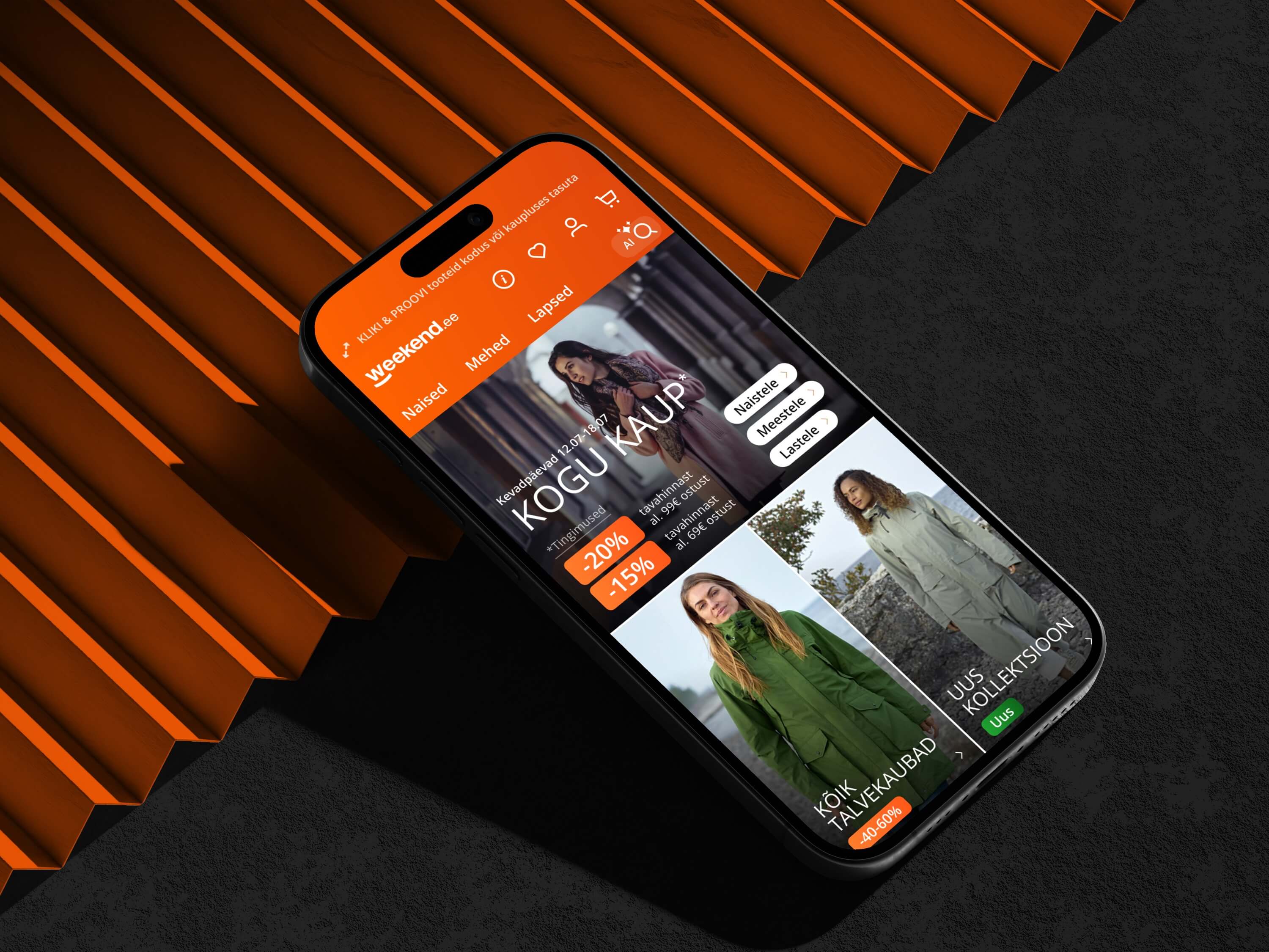 Weekend's eCommerce Store project preview