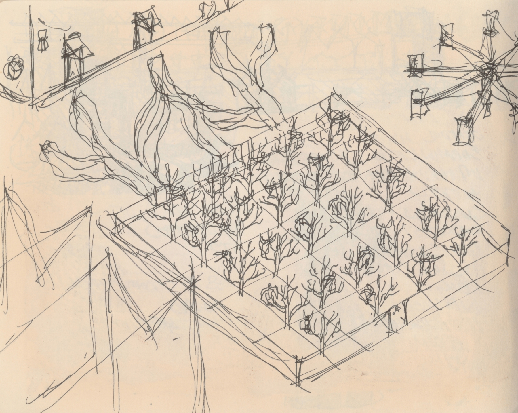 John Hejduk, Sketches and clippings 2