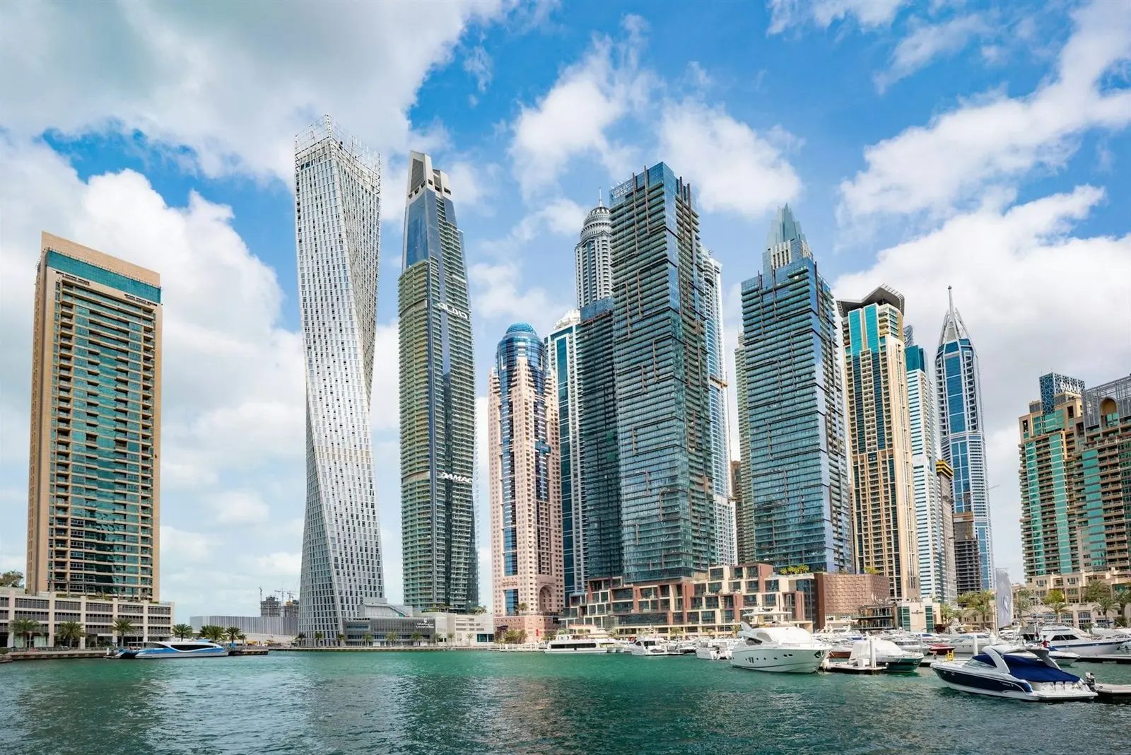 Dubai real estate market skyline and residential properties in 2026