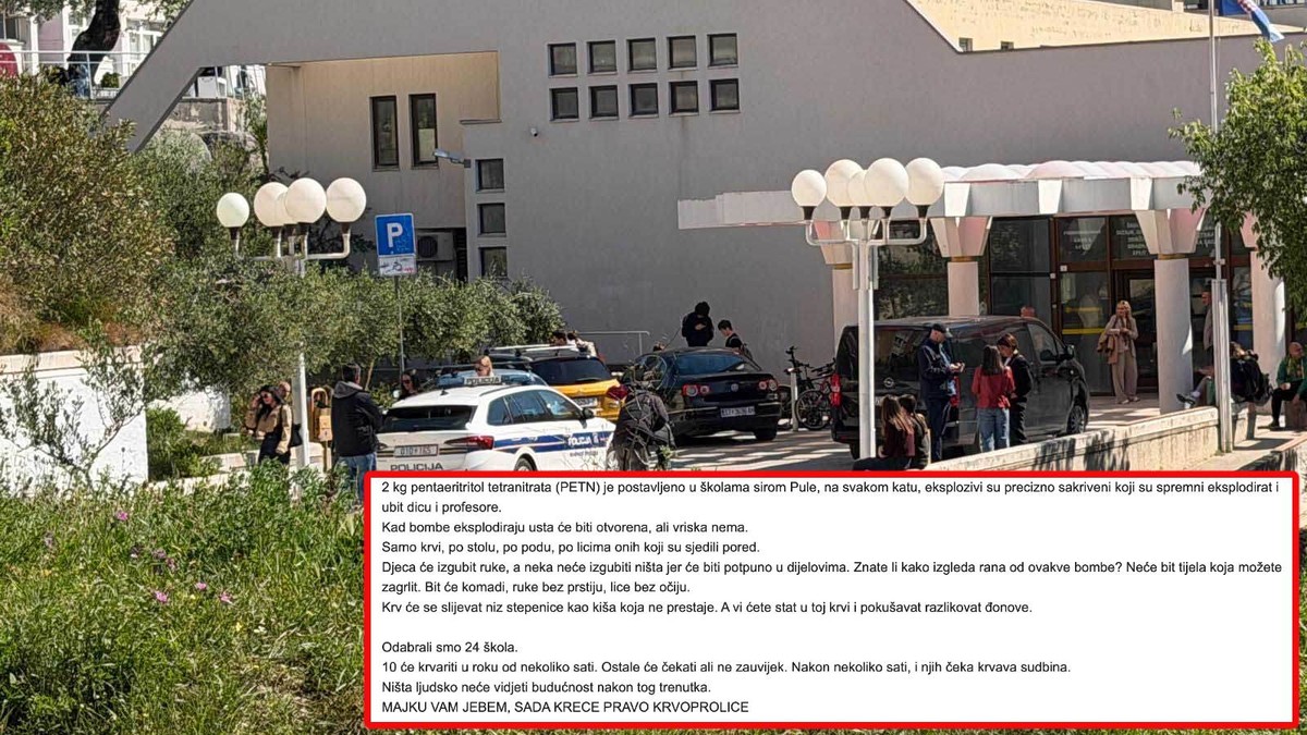 LUDILO SE NASTAVLJA Nove poruke o bombama u školama i trgovačkim centrima: 'Čim budem vidio policiju, pucat ću na njih'