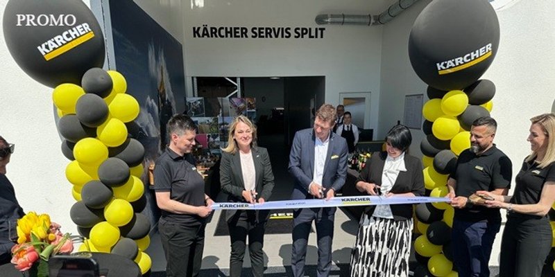 FOTO/VIDEO Za majstore s mora, za tri kantuna kuće, za centar svita, i za papu i za didu - Kärcher je stigao u Split!