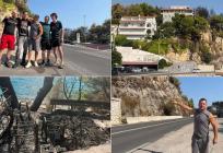 HRABRA SRCA: S ruba litice i okruženi plamenom obranili kuće od požara: 'Jedino nas je strah uhvatio kad nismo više vidjeli Marka...'