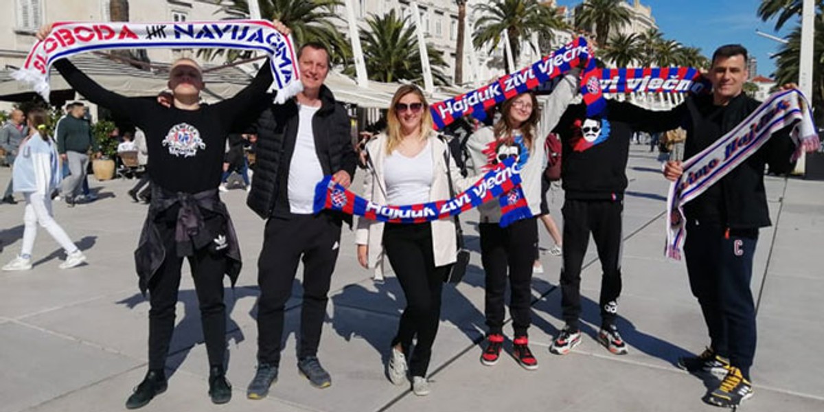 FOTO S RIVE: Zbog Hajduka su došli sa svih strana