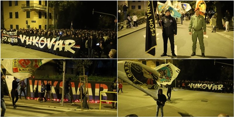 FOTOGALERIJA Split je odao počast žrtvama Domovinskog rata, pogledajte kako je bilo u Vukovarskoj