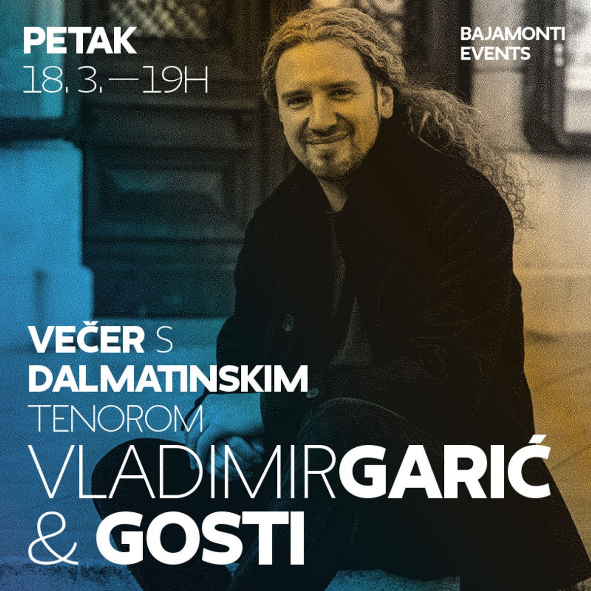 Kada se spoje kancona, klapa i svjetski hitovi - tenor Vladimir Garić i prijatelji iz poznate klape ovoga petka u Bajamontija