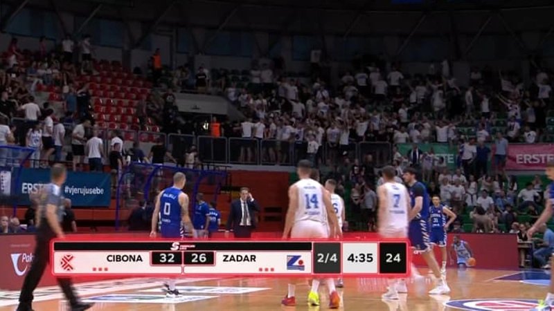 NEREDI NA TRIBINAMA Prekinuta utakmica Cibone i Zadra