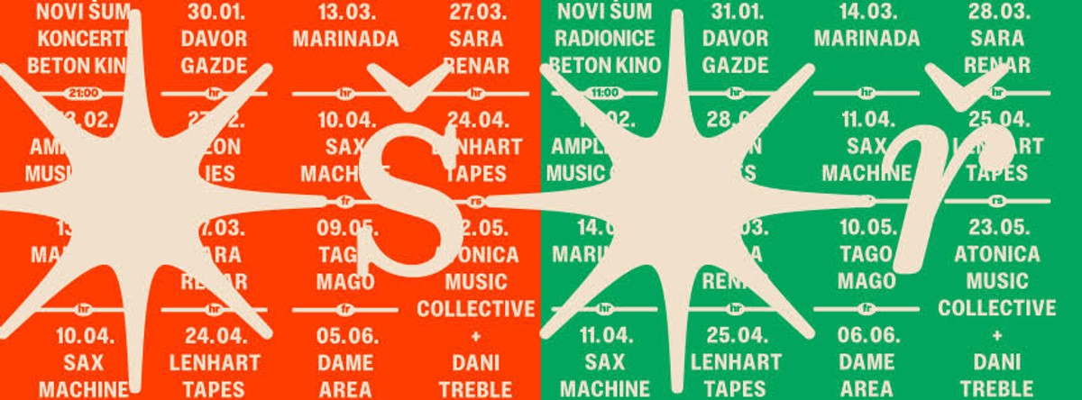 Kreće druga sezona koncertnog programa Novi šum u Beton kinu