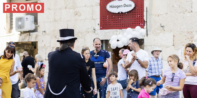 Ukusni Häagen-Dazs sladoledi i mađioničar Casper oduševili najmlađe!