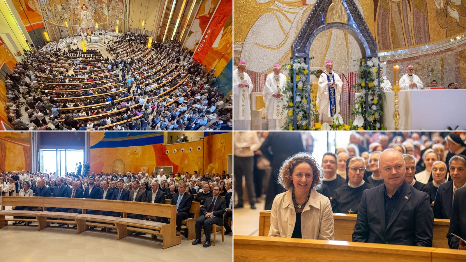 Središnjim euharistijskim slavljem na Gospinu otoku obilježene velike obljetnice hrvatske povijesti i vjere