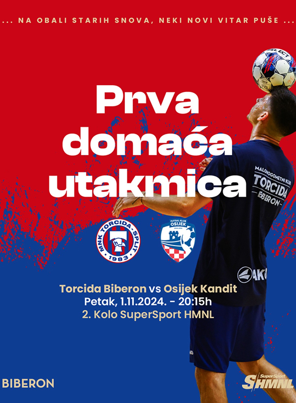 MNK Torcida poziva na Gripe: 'Napokon prva domaća utakmica, optimisti smo!'