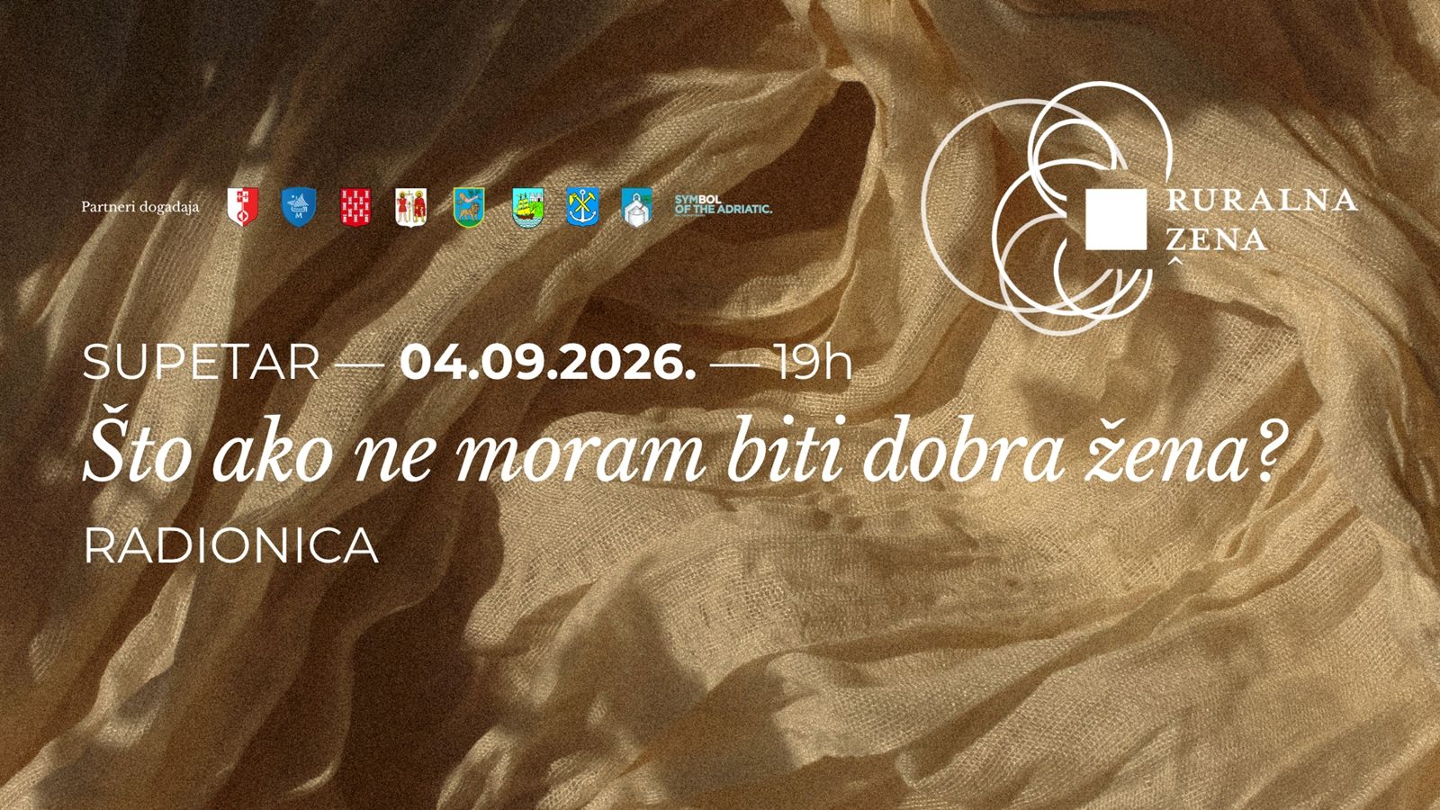 'Što ako ne moram biti dobra žena?' – klinička psihoterapeutkinja Ivana Kovačev vodi radionicu za udrugu Ruralna žena