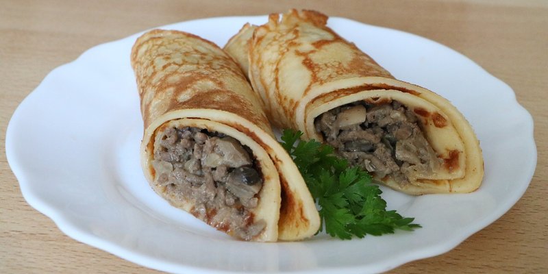 RECEPT Zapečene palačinke punjene mljevenim mesom