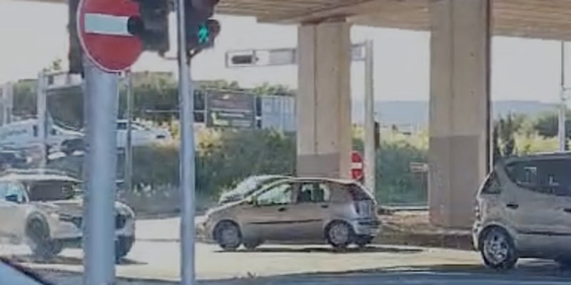 VIDEO Punto 'zalutao' u krivi smjer na križanju Poljičke i Zbora narodne garde