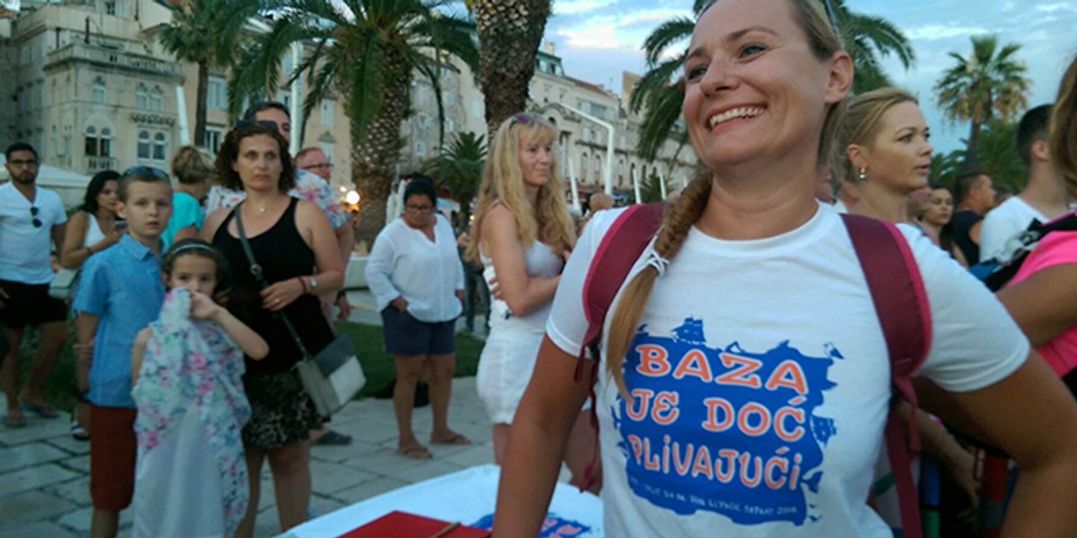 Dina Levačić: Iznenađena sam i dirnuta dočekom, bila sam tako blizu, a tako daleko...