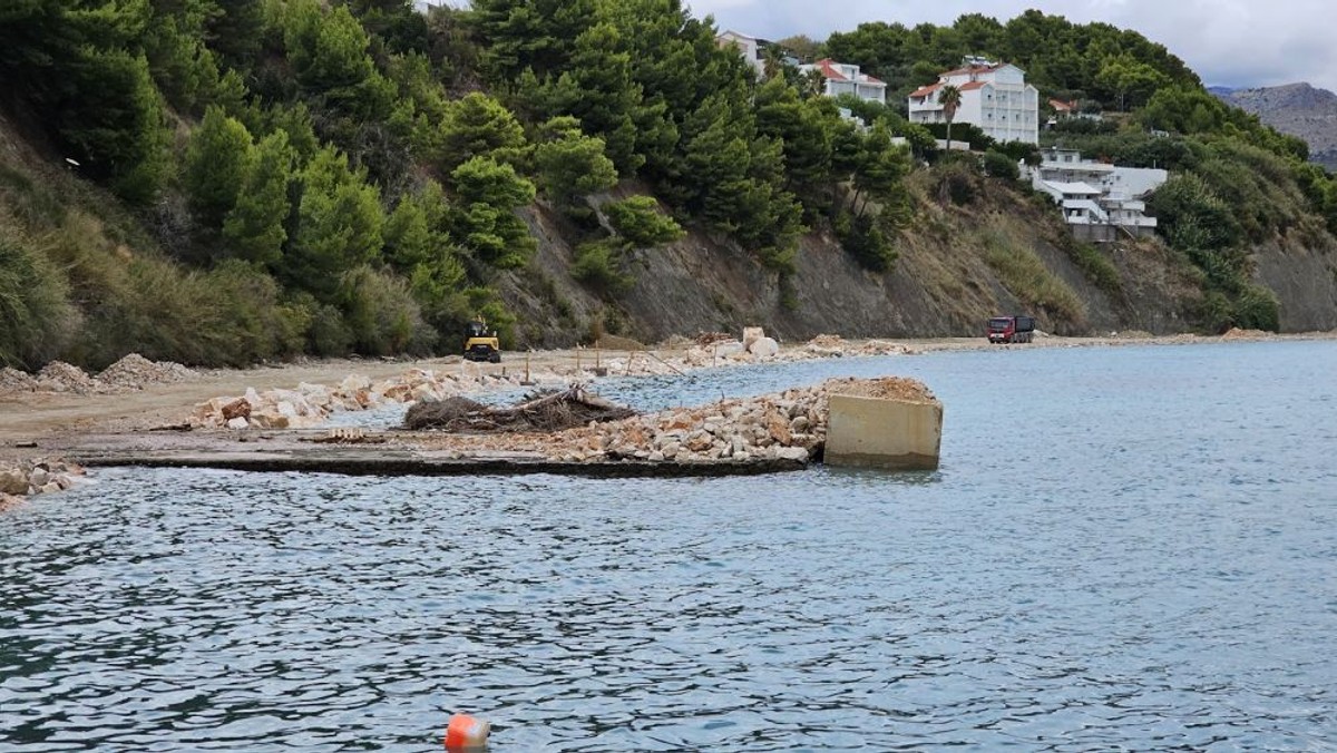 Radovi na Žnjanu | foto: Joško Jaković