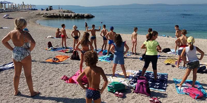 LIJEPA CRTICA Iskoristili zadnje dane ljeta i nastavu učinili zabavnijom
