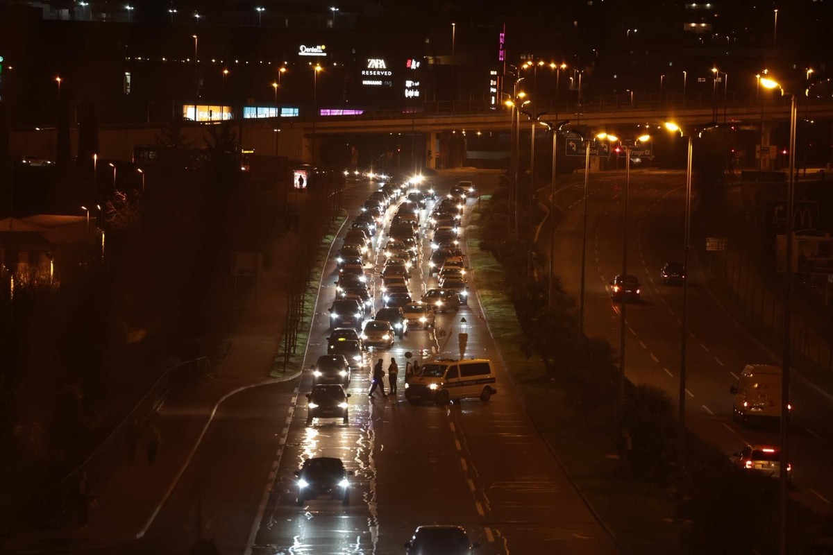 Gužva na ulazu u Split