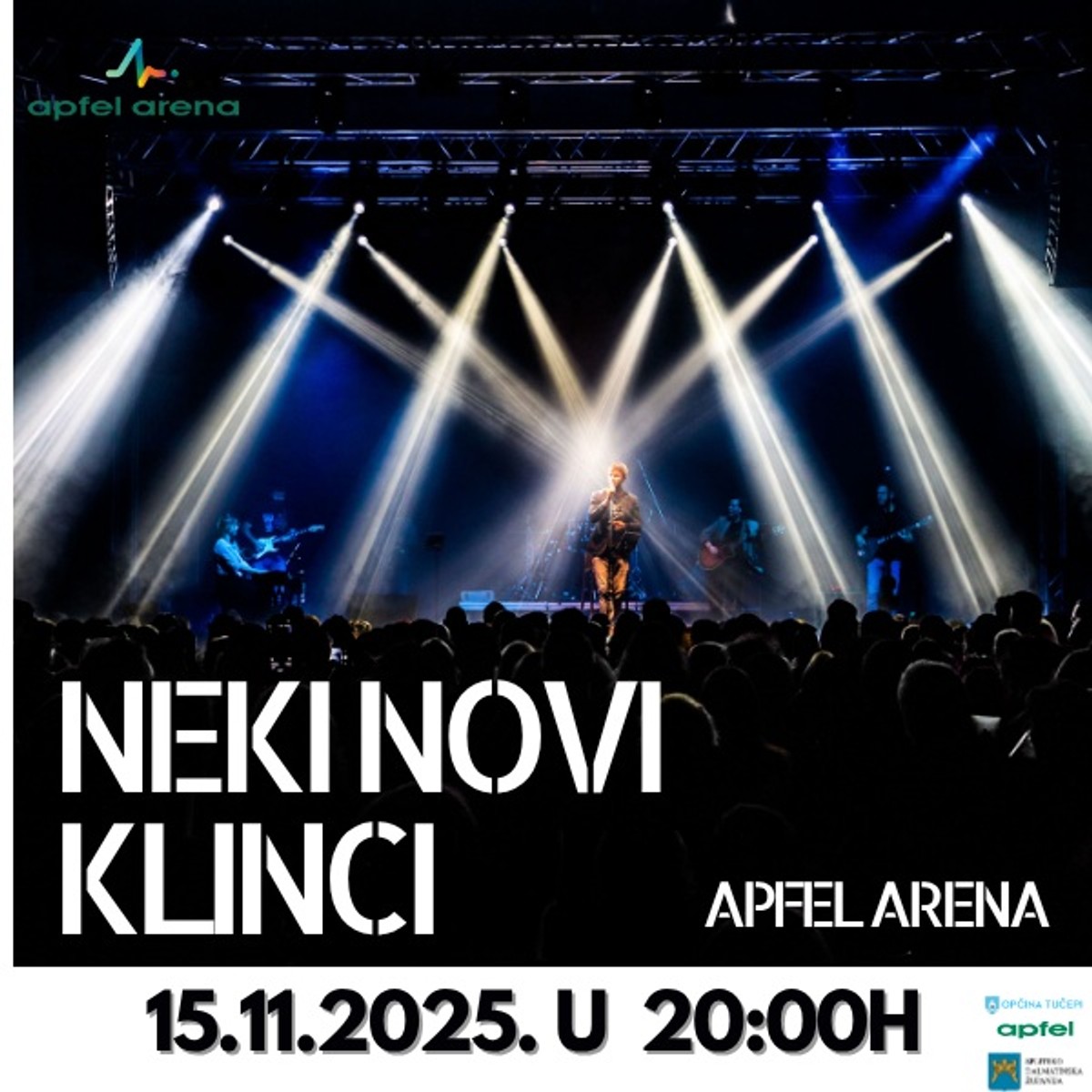 APFEL ARENA Koncert će održati Neki novi klinci