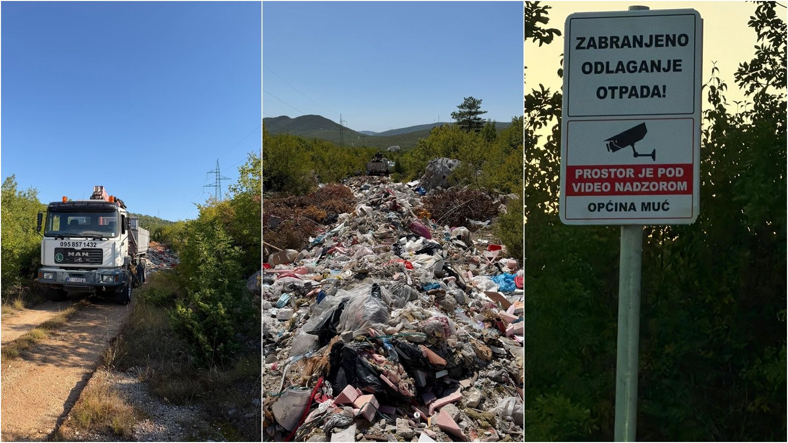 Novi korak u borbi s nepropisnim odlaganjem otpada u Muću, postavljene kamere
