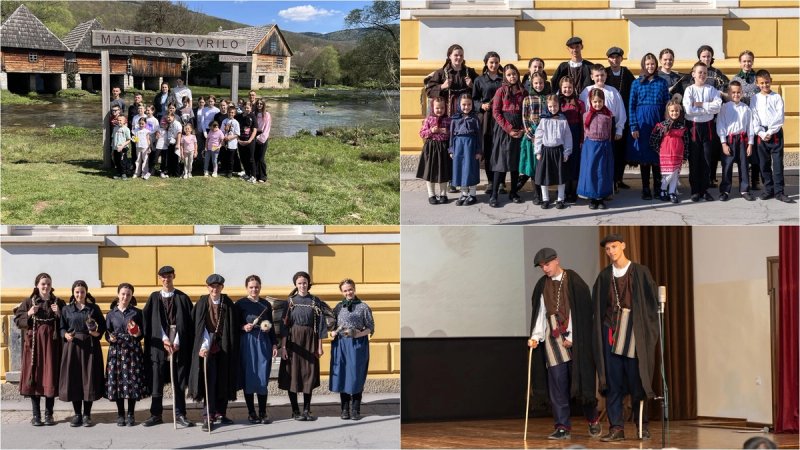 FOTOGALERIJA Tradicijska udruga Bitelić oduševila na smotri dječjeg folklora u Otočcu