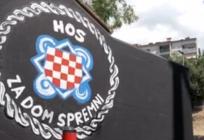 HOS-ov mural u Rijeci preliven crvenom bojom