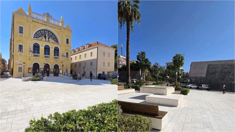 GRAD SPLIT 'Trg Gaje Bulata ponovno zablistao'