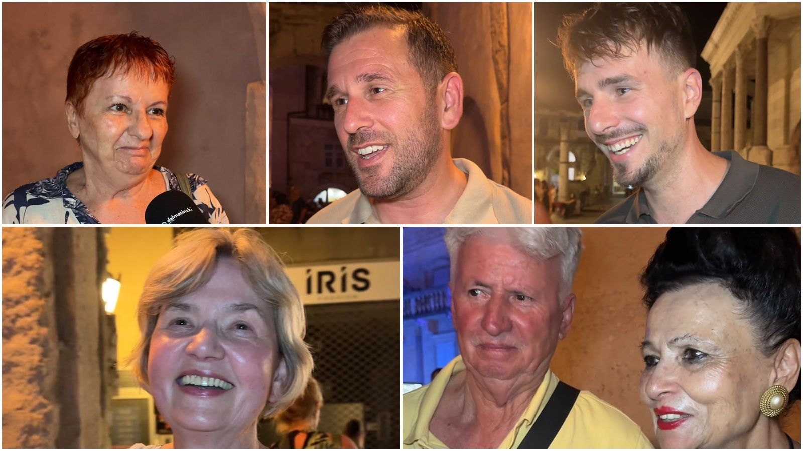 VIDEO Publika nam otkrila čime ju je dirnula Klapa Cambi, na koncert se osvrnuo i gradonačelnik Šuta
