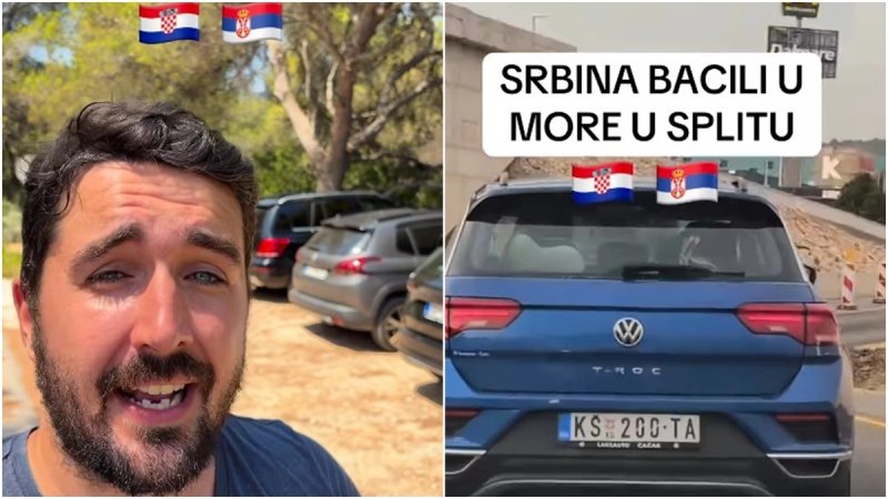 VIDEO Srpski influencer podijelio iskustvo svog ljetovanja u Dalmaciji: 'Ministar izgovara morbidne rečenice...'