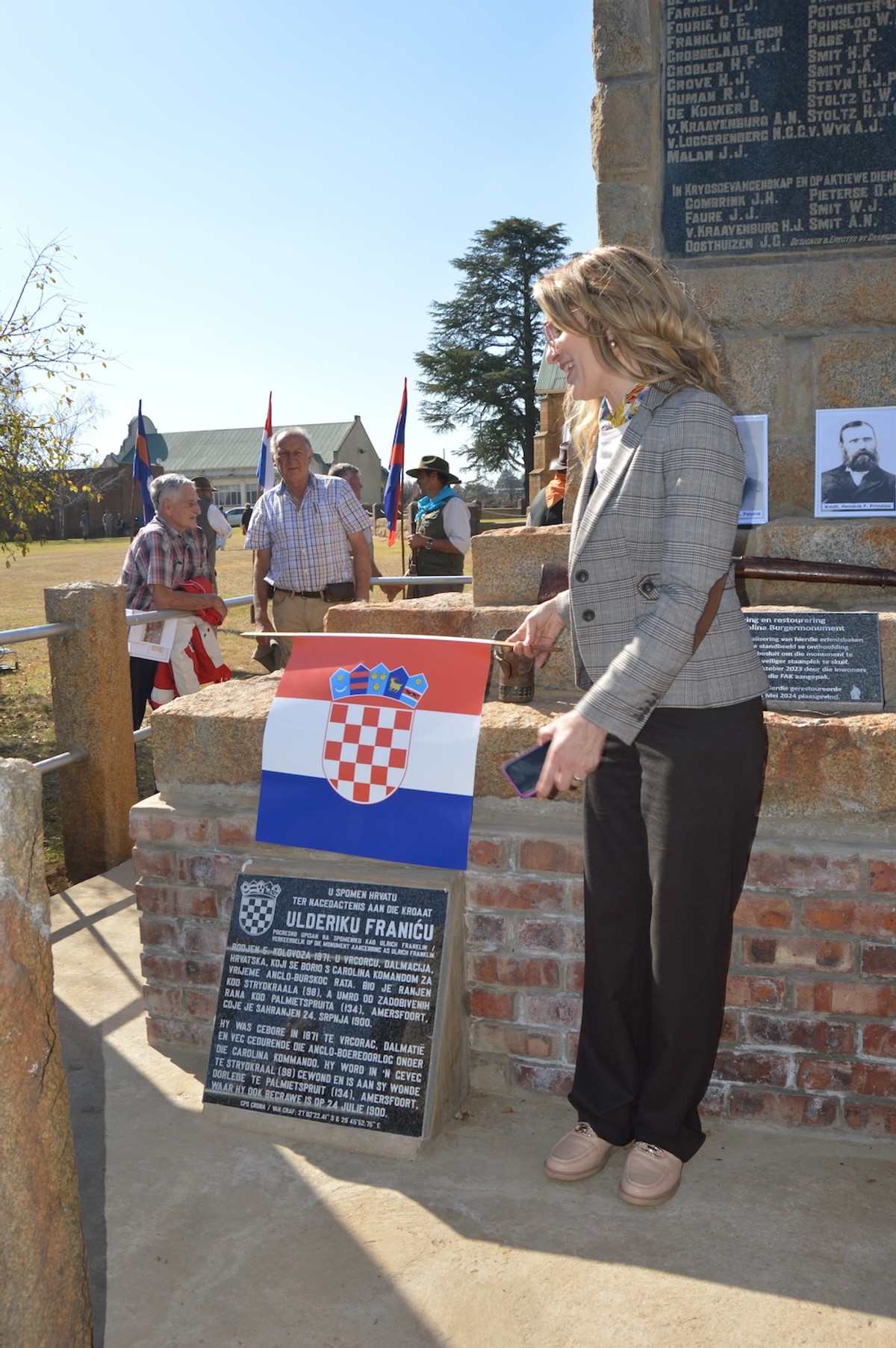 U južnoafričkoj Carolini postavljena spomen ploča burskom ratniku iz Vrgorca