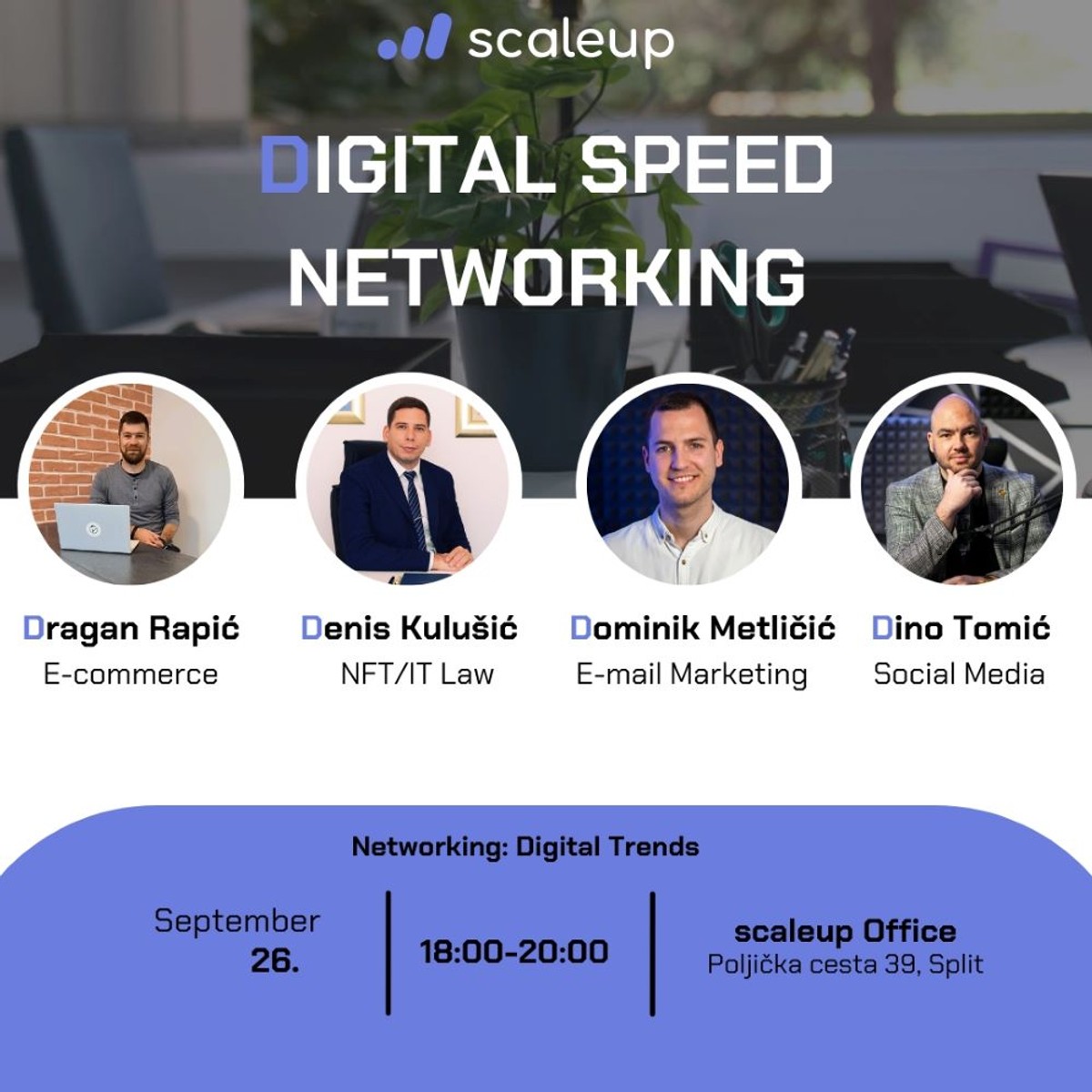 Digital speed networking uskoro u Splitu, besplatne karte raspoložive do nedjelje