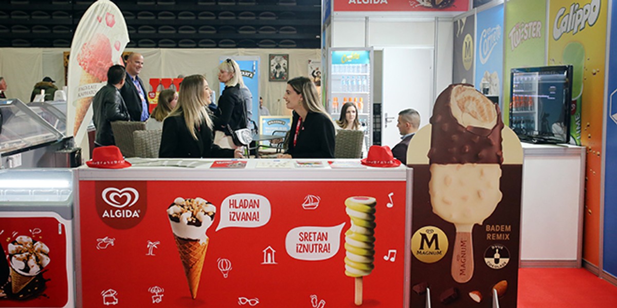 FRIGO FOOD NA SAJMU GAST Mnogi se zadržavaju kraj slatkog asortimana...