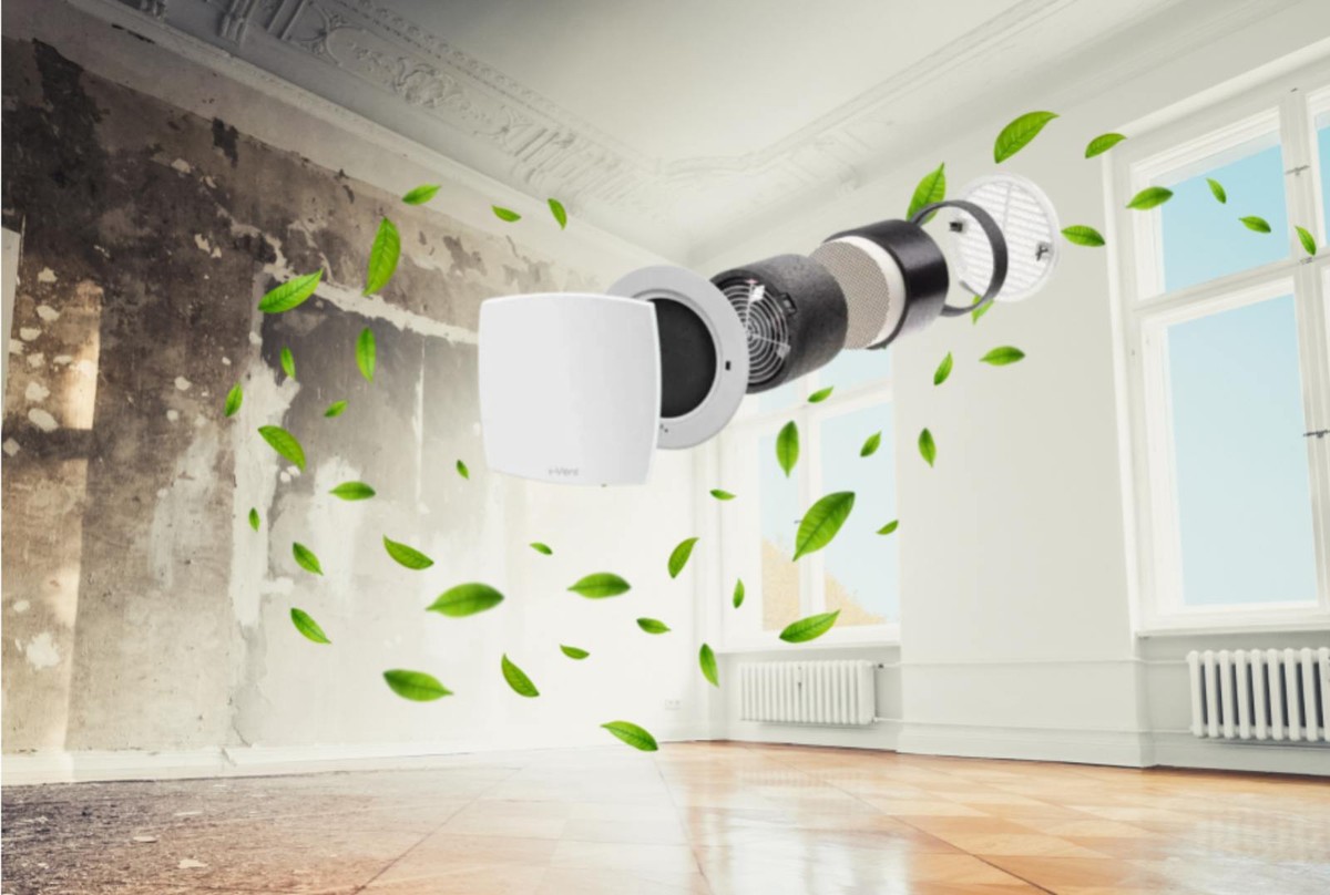 I-Vent – diskretno rješenje za vrhunsku kvalitetu zraka, uz 30 % popusta na ventilaciju s rekuperacijom