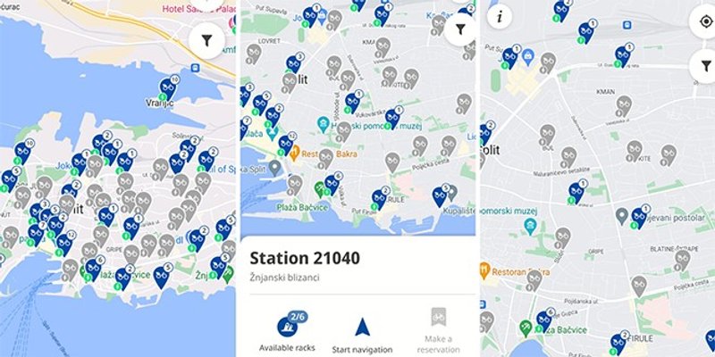 VANDALI I REZERVNI DIJELOVI Gdje je nestao velik broj javnih bicikli sa splitskih ulica?