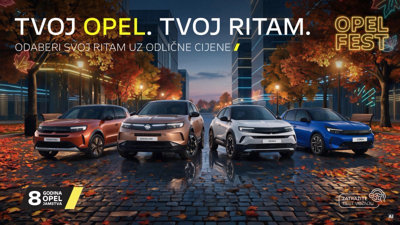 Pronađi Opel koji odgovara tvom ritmu života po odličnim cijenama!